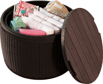 Стол-сундук Раттан (CIRCA RATTAN BOX) 140 л 