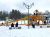 Зимняя деревянная горка "IgraGrad Snow Fox 12 м" с двумя скатами (две лестницы) Зимняя деревянная горка "IgraGrad Snow Fox 12 м" с двумя скатами (две лестницы)