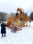 Зимняя деревянная горка "IgraGrad Snow Fox 12 м" с двумя скатами (две лестницы) Зимняя деревянная горка "IgraGrad Snow Fox 12 м" с двумя скатами (две лестницы)
