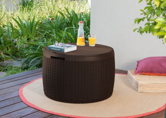 Стол-сундук Раттан (CIRCA RATTAN BOX) 140 л 